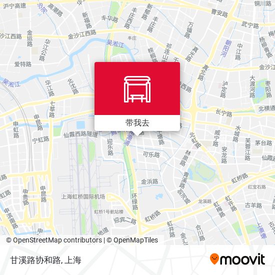 甘溪路协和路地图