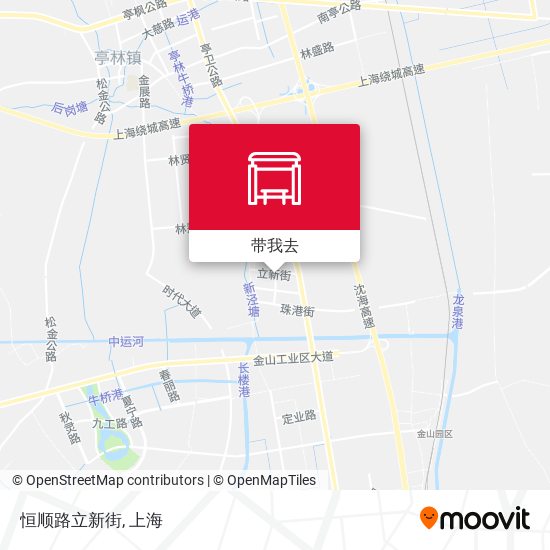恒顺路立新街地图