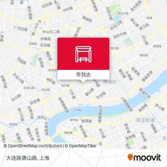 大连路唐山路地图