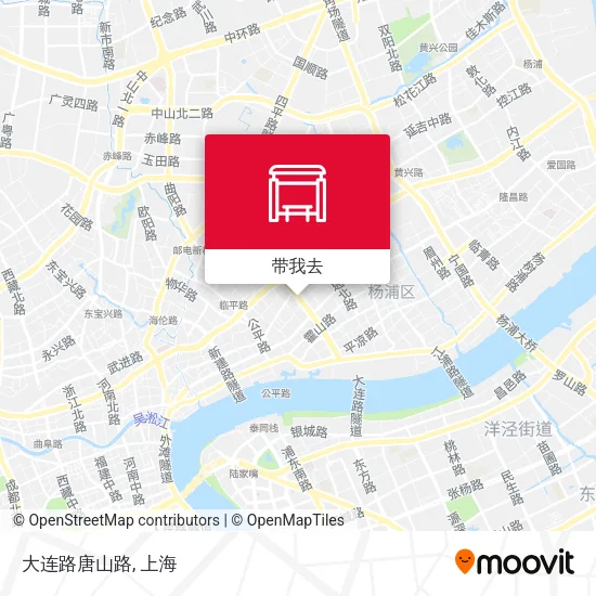 大连路唐山路地图