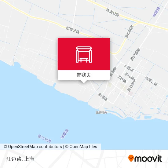 江边路地图