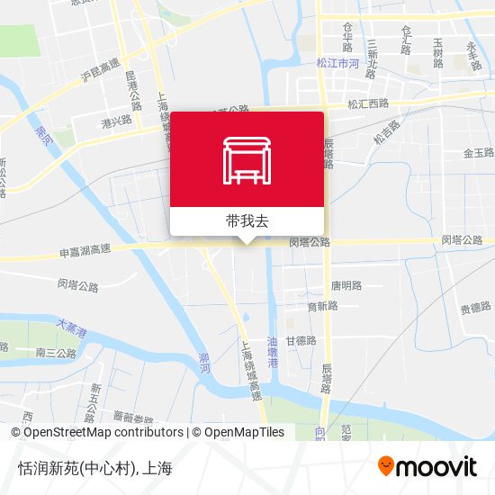 恬润新苑(中心村)地图