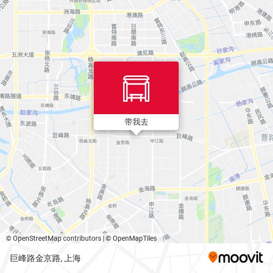 巨峰路金京路地图