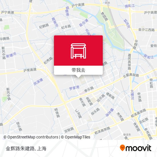 金辉路朱建路地图