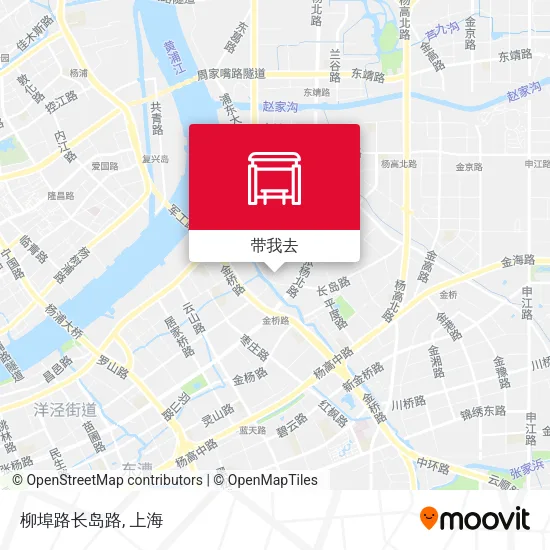 柳埠路长岛路地图