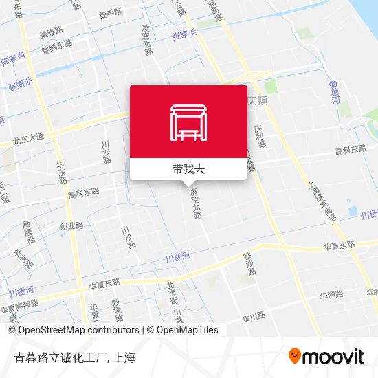 青暮路立诚化工厂地图