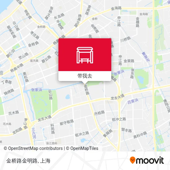 金桥路金明路地图