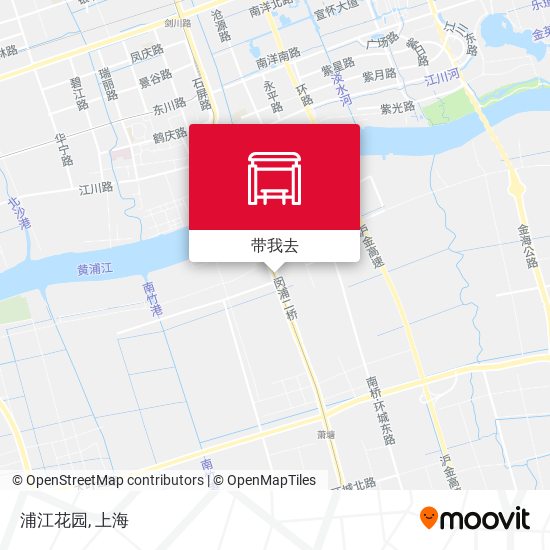 浦江花园地图
