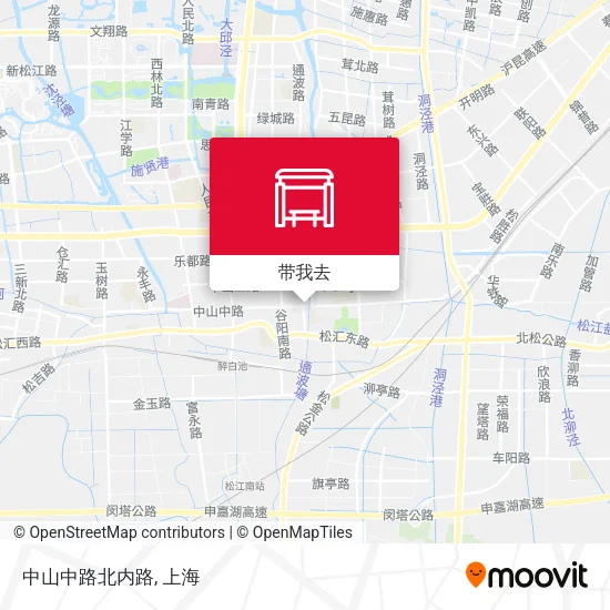 中山中路北内路地图