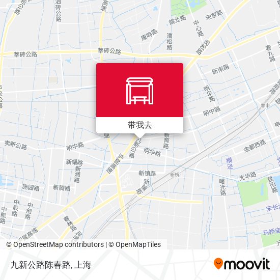 九新公路陈春路地图