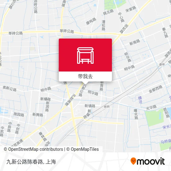 九新公路陈春路地图