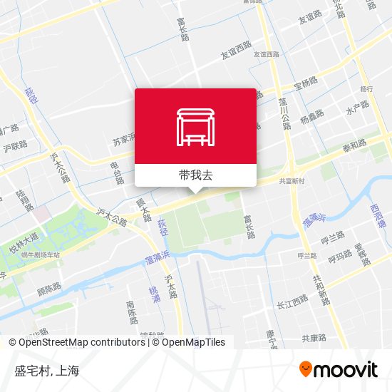盛宅村地图
