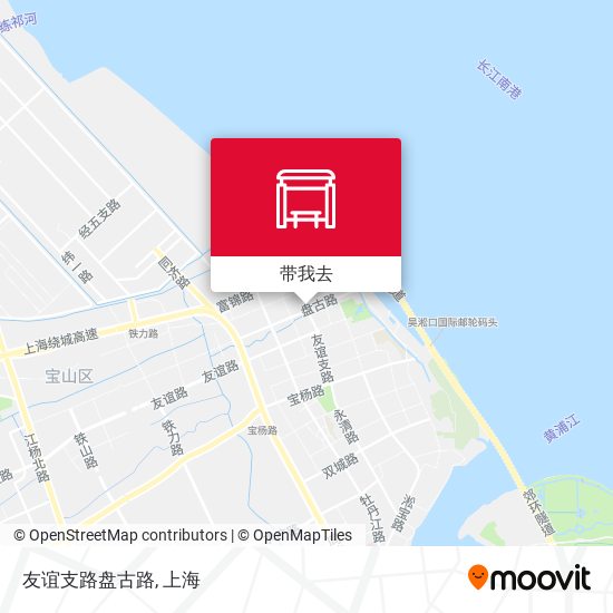 友谊支路盘古路地图
