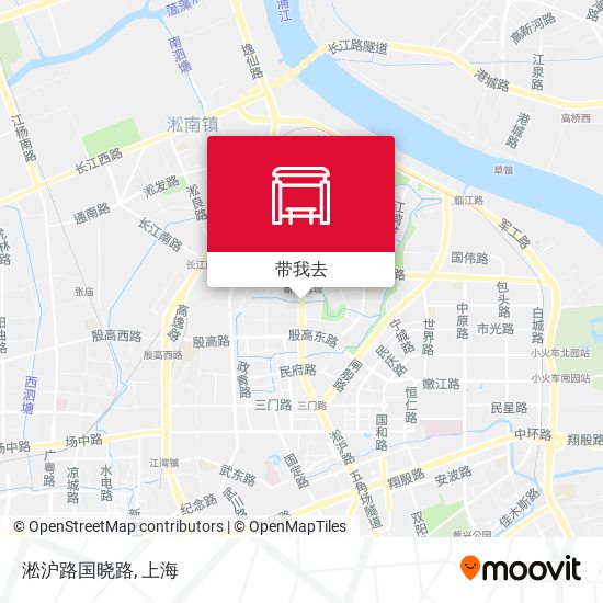 淞沪路国晓路地图