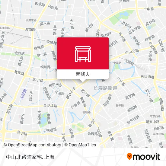 中山北路陆家宅地图