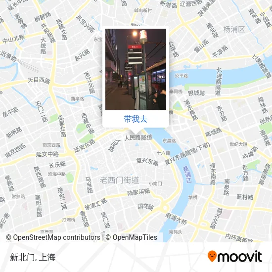 新北门地图