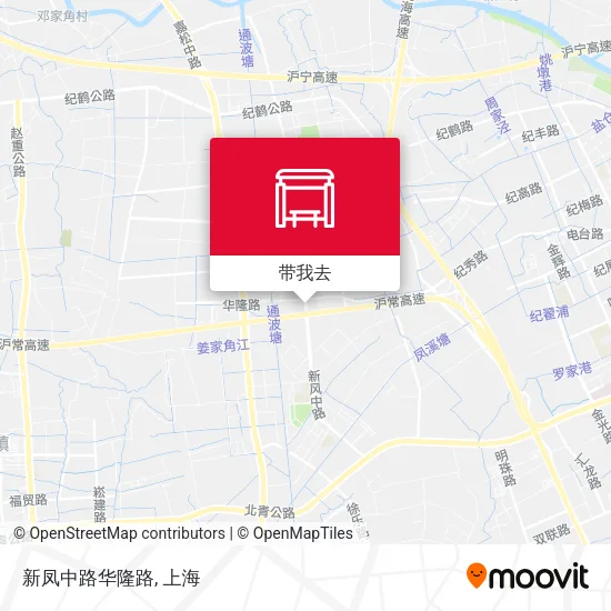 新凤中路华隆路地图