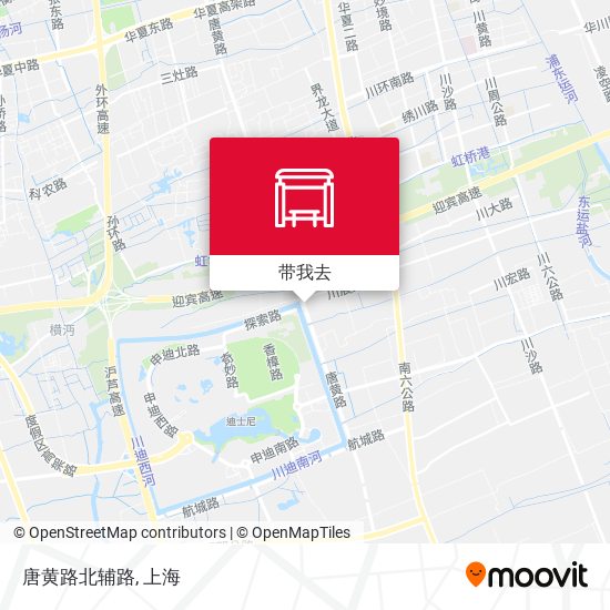 唐黄路北辅路地图