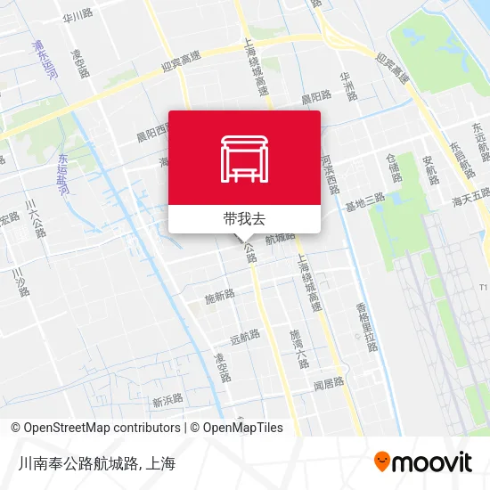 川南奉公路航城路地图