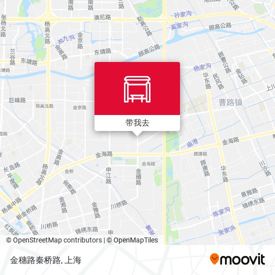 金穗路秦桥路地图