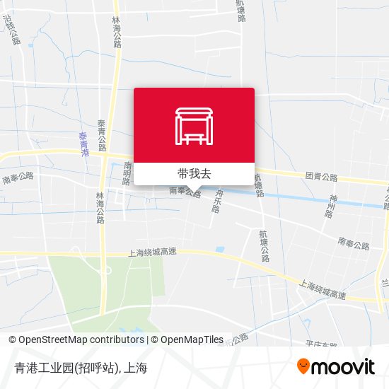 青港工业园(招呼站)地图