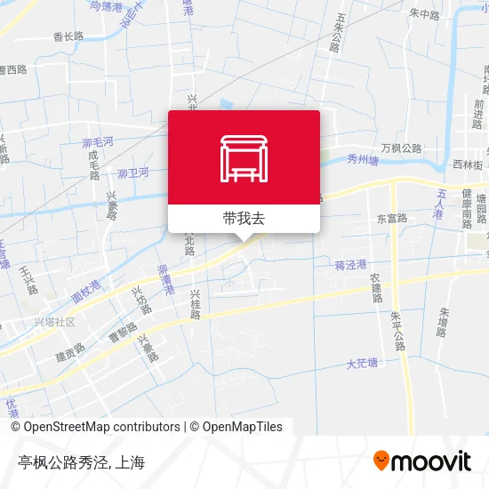 亭枫公路秀泾地图