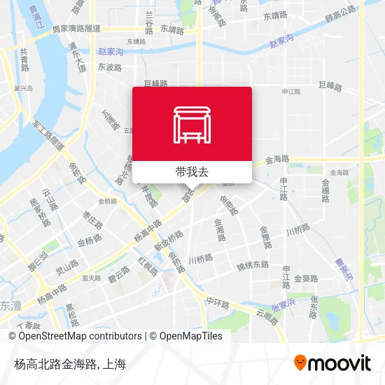 杨高北路金海路地图