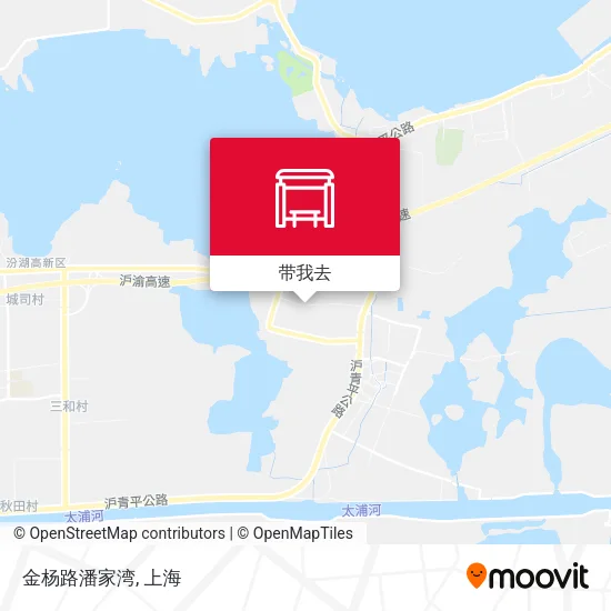 金杨路潘家湾地图