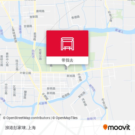 泖港彭家埭地图