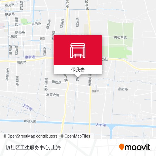 镇社区卫生服务中心地图