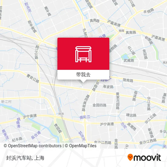 封浜汽车站地图
