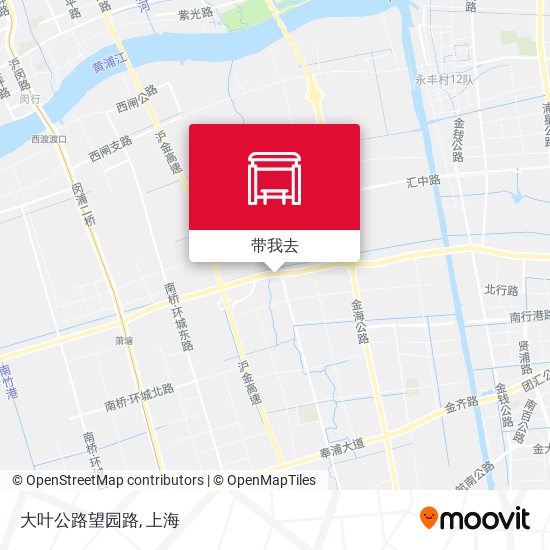 大叶公路望园路地图