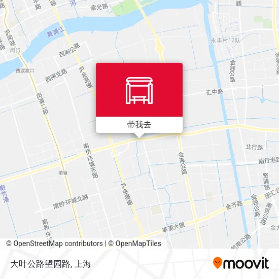 大叶公路望园路地图
