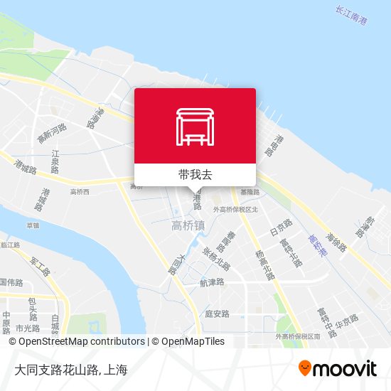 大同支路花山路地图