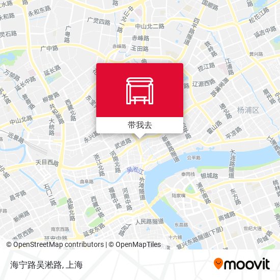 海宁路吴淞路地图