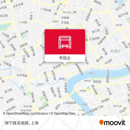 海宁路吴淞路地图