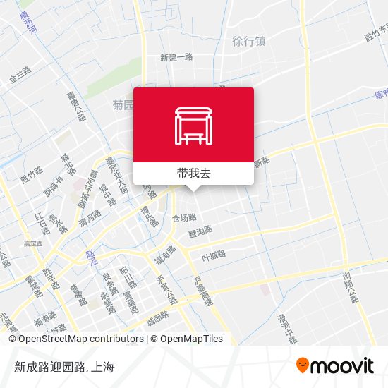 新成路迎园路地图