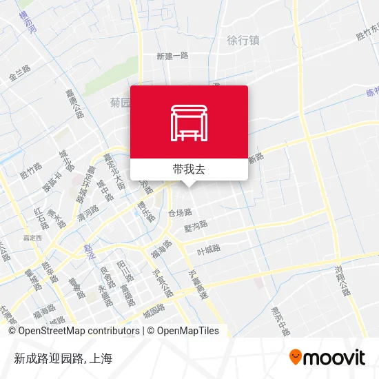新成路迎园路地图