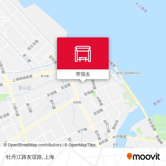 牡丹江路友谊路地图