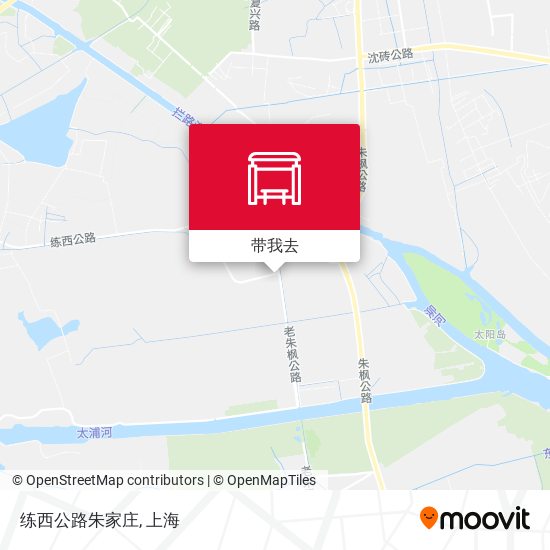 练西公路朱家庄地图