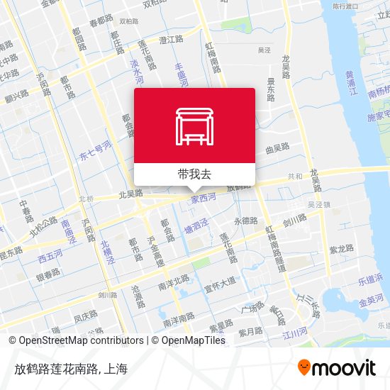放鹤路莲花南路地图