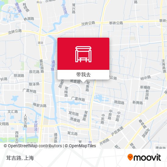 茸吉路地图