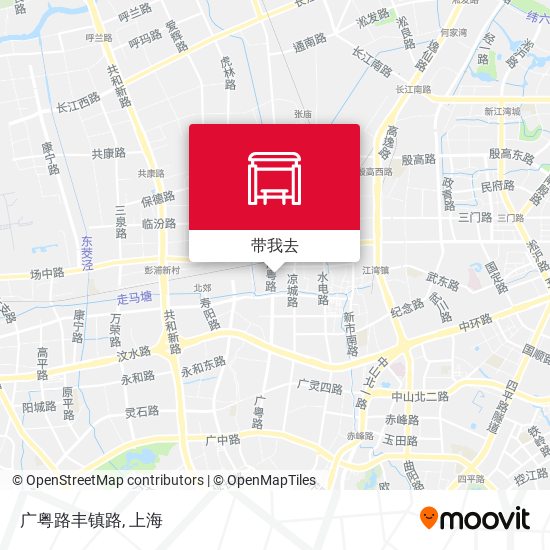 广粤路丰镇路地图