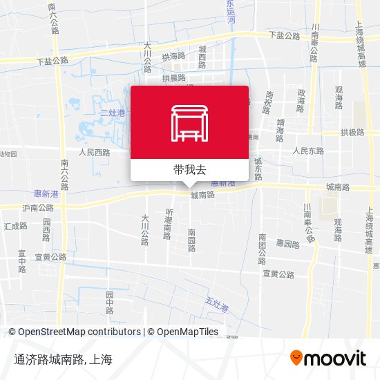 通济路城南路地图