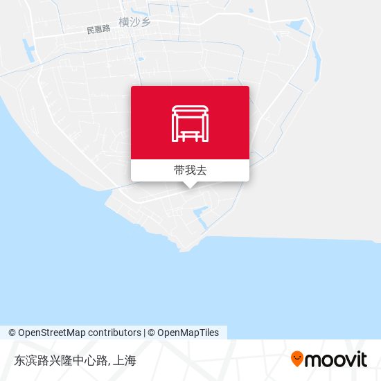 东滨路兴隆中心路地图