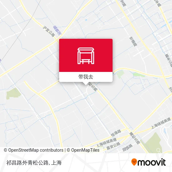 祁昌路外青松公路地图