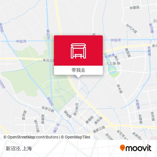 新沼泾地图