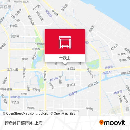 德堡路日樱南路地图