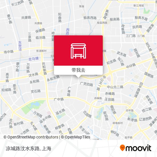 凉城路汶水东路地图