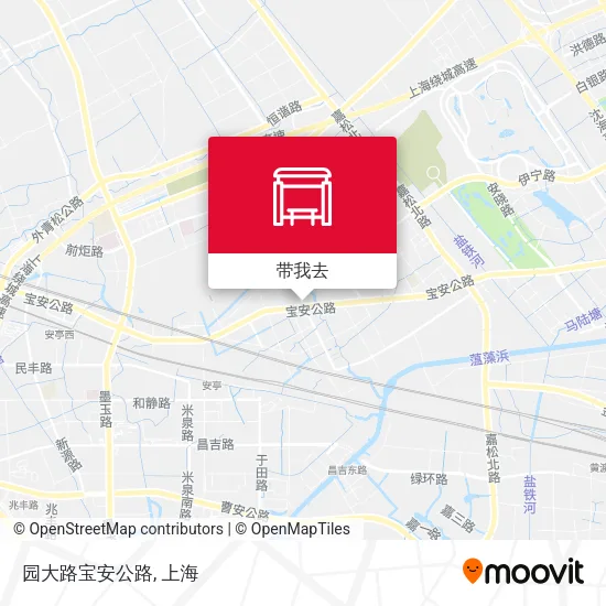园大路宝安公路地图